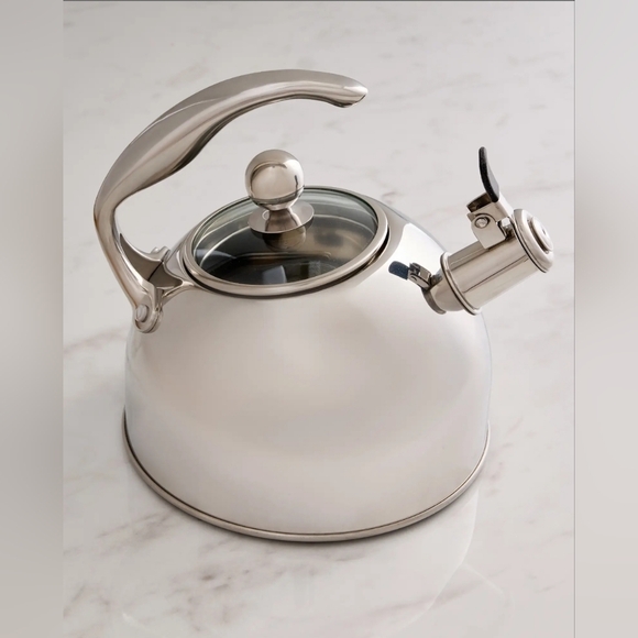 NEW! Quince Stainless Steel 2.5qt 3-ply Tea Kettle! (A) - Picture 2 of 7